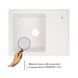 Кухонная мойка Lidz 620x435/200 WHI-01 Белый (LIDZWHI01620435200) LIDZWHI01620435200 фото 3