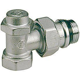 Клапан кутовий 1/2"x3/4" R16TG відсічний , хромований (відведення з герметичною прокладкою) (R16EX037) R16EX037 фото