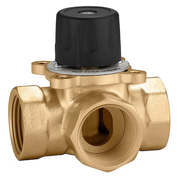Клапан секторний змішувальний 3-ходовий &Oslash;1 1/2" Pn=10 бар Kv=25 m&sup3;/h Caleffi S.p.a.(610800) 610800 фото