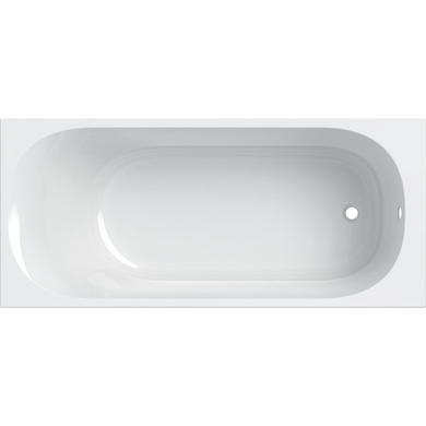 Прямоугольная акриловая ванна с ножками GEBERIT Soana Slim rim, 180x80 см (554.015.01.1) 554.015.01.1 фото