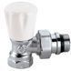 Кран радиаторный 1/2" CALEFFI угловой (411402) 411402 фото 1