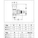 Кран радиаторный 1/2" CALEFFI угловой (411402) 411402 фото 2