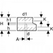 Короткий эксцентричный переходник Geberit PE d 160х110 мм (369.586.16.1) 369.586.16.1 фото 3