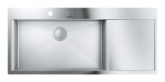 Мойка GROHE EX Sink K1000 из нержавеющей стали с крылом справа (31581SD0)