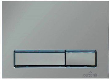 Змивна клавіша Cersanit Hi-Tec Blick, хром (0067218) 0067218 фото