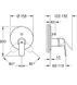 Скрытая душевая система Grohe Tempesta Cube, хром (UA26415SC4) UA26415SC4 фото 11