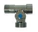 Кран кутовий 1/2&Prime; &times; 3/4&Prime; &times; 1/2&Prime; SOLOMON MF4126, кульовий, для пральної машини, приладовий (0031710) 0031710 фото 3
