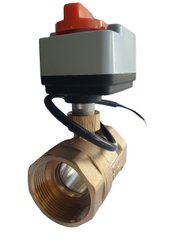 2-ходовий кульовий клапан н/в 1 1/2" DN40 з електроприводом Tervix Pro Line ORC 2 (201165) 201165 фото