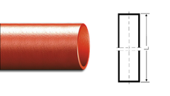 Труба чугунная 50мм Duker SML (660004)