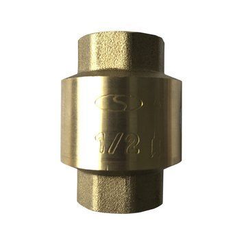 Клапан зворотнього ходу води Solomon С6022 1 1/4", латунний шток (0031732) 1947 фото