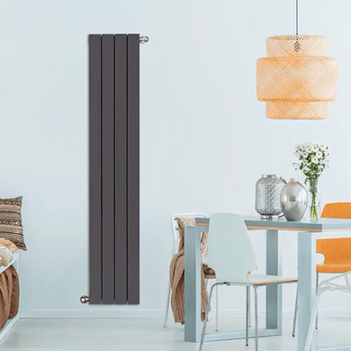 Радиатор алюминиевый (3 секции) LEDRO S/90 1800 мм ARDESIA/SLATE GREY 3B NOVA FLORIDA(81FLE04403) 81FLE04403 фото