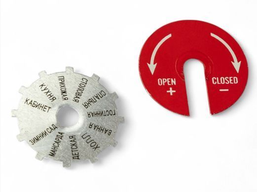 Розподільча гребінка з регулюючими вентилями 2 контури 3/4''x3/4", латунь, Tervix Pro Line WD (392012) 392012 фото