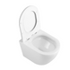 Унітаз підвісний Robin Ultra Quiet сидіння Slim Duroplast/Soft-close/Quick relase 520x365x365 мм Білий (QT13332381AW) QT13332381AW фото 6