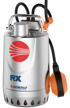 Дренажный насос Pedrollo RX 1, 9.6 м&sup3;/год, 7.50 м, 0.25 кВт, с поплавковым выключателем (48TXP11AU) 48TXP11AU фото