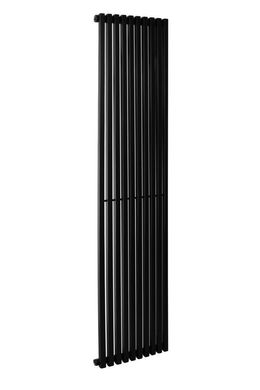 Дизайнерские радиаторы Quantum 1 H-1800 мм, L-405 мм Betatherm с боковым подключением BQ 1180/10 9005М 34 фото