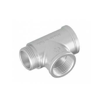 Трійник 1/2" ЗВВ General Fittings нікель (270017N040404A) 270017N040404A фото