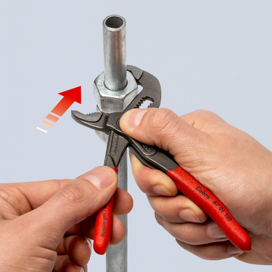 Кліщі переставні 150 мм, &Oslash; 36 мм, високотехнологічні, KNIPEX Cobra (87 01 150) 8701150 фото