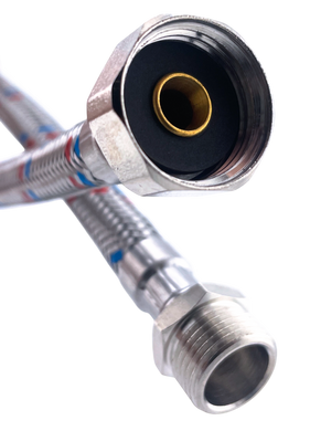 Шланг для подвода воды Fil - nox 3/8"x 1/2" 50 см НВ, нержавейка (001050003/UKR) 001050003/UKR фото