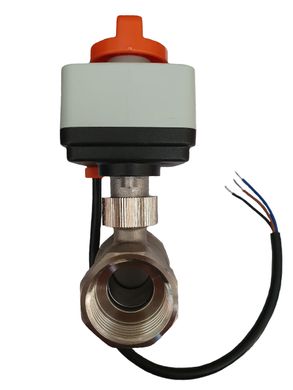 2-ходовой шаровой клапан н/о 1/2" DN15 с электроприводом, нержавеющая сталь Tervix Pro Line ORC2 (201171) 201171 фото