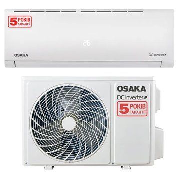 Кондиціонер Osaka  DC Inverter R32 до 40 м&sup2;(STV-12HH / WI-FI) STV-12HH/WI-FI фото