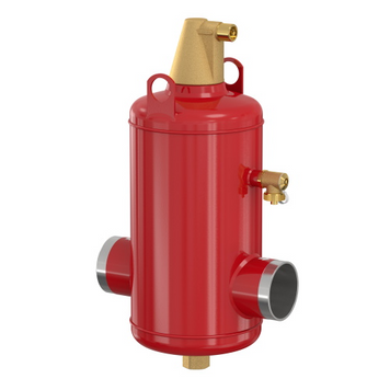 Сепаратор повітря Flamcovent Smart 200 S (під приварку), DN200, ємність 123 л, 10 бар, 120 гр.С (311071) 311071 фото