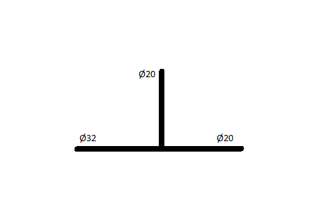 Bonomi тройник редукционный для пресс систем 32×20×20 4031322020 фото