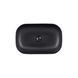 Раковина-чаша Qtap Robin 610х400х145 Matt black с донным клапаном Чёрный (QT132143PMBMB) QT132143PMBMB фото 1