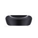 Раковина-чаша Qtap Robin 610х400х145 Matt black с донным клапаном Чёрный (QT132143PMBMB) QT132143PMBMB фото 3