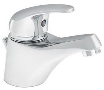 Змішувач для раковини Herz Simpaty, з кутовими кранами, Хром (UH00083) UH00083 фото