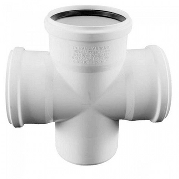 Крестовина &Oslash;160/110/110, 87&deg; одноплоскостная Rehau Raupiano Plus (123684001) 123684001 фото