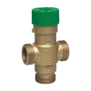 Клапан термозмішувальний 1/2", PN10, Tmax 90&deg;C Honeywell (TM50-1/2E) TM50-1/2E фото
