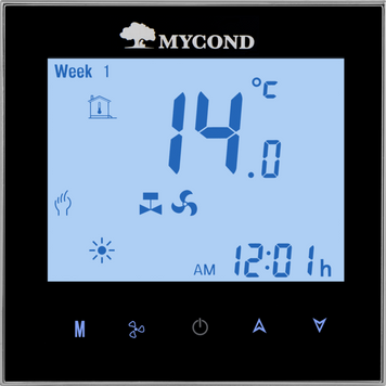Пульт управління фанкойлом Mycond MC-TRF-B2W-F-010 (0071050) 0071050 фото