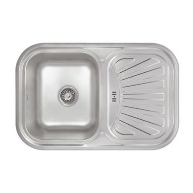 Кухонна мийка IMPERIAL 7549 Micro Decor 0,8 мм (LIDZ7549MICDEC) LIDZ7549MICDEC фото