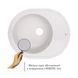 Кухонная мойка Lidz 620x500/200 WHI-01 Белый (LIDZWHI01620500200) LIDZWHI01620500200 фото 3
