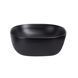 Раковина-чаша Qtap Kolibri 410x410x150 Matt black з донним клапаном Чорний (QT10112144MBMB) QT10112144MBMB фото 3