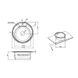 Кухонна мийка IMPERIAL 490-A Satin 0,6 мм (IMP490A06SAT) IMP490A06SAT фото 3