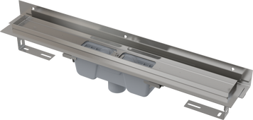 Душовий трап AlcaPlast DN 50, L=550 мм, Flexible, до стінки, поворотний Сірий APZ1004-550 (APZ1004-550) APZ1004-550 фото