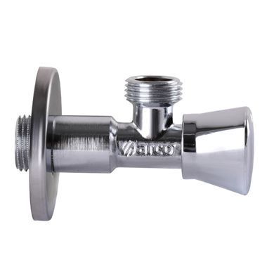 Кран кутовий 1/2&Prime; &times; 1/2&Prime; Arco A&middot;80 ZENIT REGULA, вентильний, ручка з ABS пластику, приладовий (Z0912) Z0912 фото