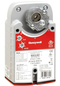 Привід повітряної засувки Honeywell з пружинним поверненням, 230В, 5Нм, до 1 м&sup2; (S05230-2POS) S05230-2POS фото