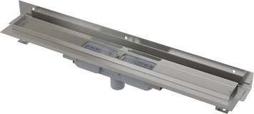 Душовий трап AlcaPlast DN 40, L=1150 мм, Flexible Low, до стінки, поворотний Сірий APZ1104-1150 (APZ1104-1150) APZ1104-1150 фото