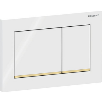 Сливная клавиша Geberit Omega30, двойной смыв, белый (115.080.KK.1) 115.080.KK.1 фото