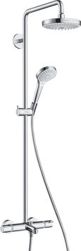 Душова система з термостатом Hansgrohe Croma Select S 180 2 jet (27351400), хром (27351400) 27351400 фото