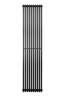 Вертикальний радіатор Praktikum 1 H-1800 мм, L-387 мм PV 1180/10  9005М 99 фото
