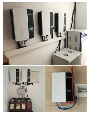 Пакетна пропозиція (Сонячний інвертор 5кВт Off Grid Solar + 2 Акумулятори DAH Solar LiFePO4 100 АГ, 5120 Втг) (SPF5000ES+DH-A05_2) SPF5000ES+DH-A05_2 фото