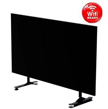 Гібрідний обігрівач TWP Slim 4070 R Wi-fi ready 600 Вт, 400x700x26, чорний, металевий (SL4070BWR) SL4070BWR фото