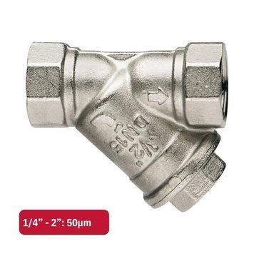 Никелированный косой фильтр ITAP 193 1/4" (1930014GAS) 1930014GAS фото