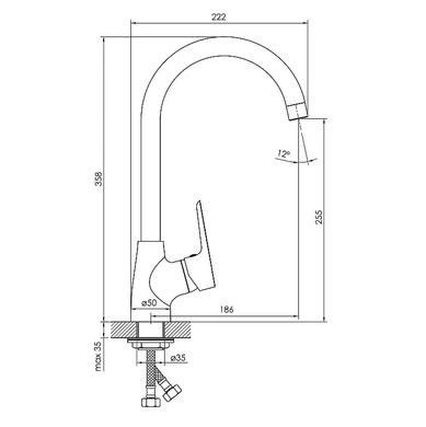 Набір змішувачів (4 в 1) IMPRESE kit30095 4 в 1 IMPRESE kit30095 фото