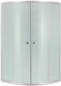 Душевая кабина Latwa SC80x80.SAT.MID.FR полукруглая, стекло Frost 4 мм + Душевой поддон KAPIELKA ST80x80x26, с панелью Lidz (LLSC8080SATMIDFR2SET) LLSC8080SATMIDFR2SET фото 2