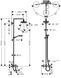 Душевая система для ванны HANSGROHE CROMA SELECT S 180 2 jet (27351400) 15710000 фото 2