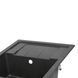 Кухонная мойка Lidz 650x500/200 GRF-13 Темно-Серый (LIDZGRF13650500200) LIDZGRF13650500200 фото 5